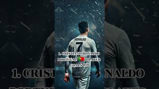 Top 10 football players of all time football player cristianoronaldo trending facts newshorts [upl. by Nylad]