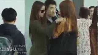 MinYeon moment  Incheon International Airport [upl. by Loralyn]