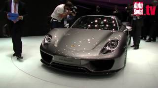 Porsche 918  IAA Frankfurt 2013 [upl. by Eirehc309]