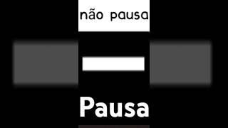 Não pausa e pausa naoflopaporfavor [upl. by Richela]