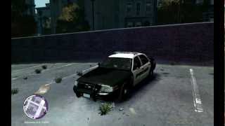 GTA 4  New Police car and Siren Federal Signal Touchmaster Delta Siren with download links [upl. by Merari]