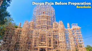 Rourkela  Before Preparation  Durga Puja 2024  Unseen Odisha  Rourkela Vlog [upl. by Naenaj]