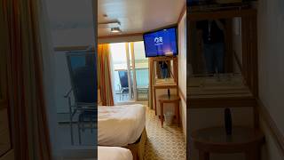 Balcony stateroom on the Caribbean Princess cruise ship [upl. by Nueovas]