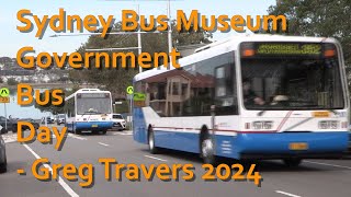 Sydney Bus Museum Annual Government Bus Day 2024 [upl. by Zipnick818]