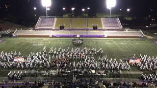 WCU Pride of the Mountains Band at TOC 2014 [upl. by Wiltz]