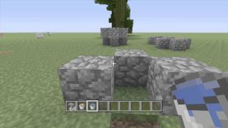 Minecraft PS3  How To Build A Cobblestone Generator [upl. by Pasho363]