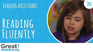 Does your 3rd grader read smoothly like this  Milestones from GreatSchools [upl. by Fayina713]