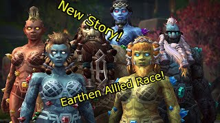 SPOILERS  Earthen Allied Race Starting Questline  The War Within  World of Warcraft [upl. by Iznek595]