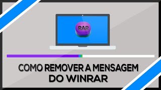 Como Remover A Mensagem Do Winrar [upl. by Templa]