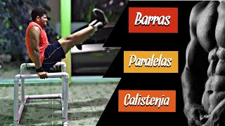 ¿Cómo hacer barras paralelas caseras PVC para calistenia soportan 180 KG Dip Station Calisthenics [upl. by Ocisnarf496]