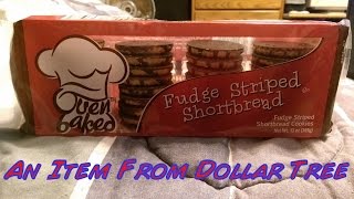 Shortbread Cookies From Dollar Tree  Food Review [upl. by Annairda568]