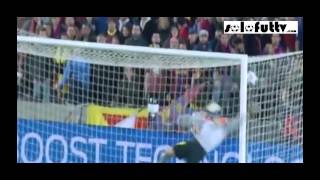 Barcelona vs Atletico Madrid GOL de Diego Ribas 01 Champions League 2014 [upl. by Nessej929]