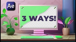 3 Methods to Mastering Screen Replacement in After Effects [upl. by Belsky]