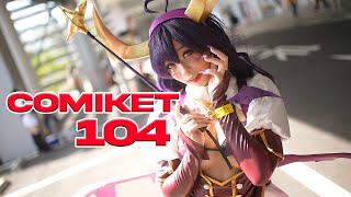 SUMMER COMIKET COSPLAY SHOWCASE コミケ104 [upl. by Malachi]