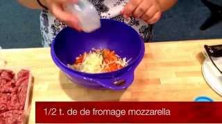 Recette Tupperware facile de Pain de viande au prosciutto [upl. by Ataynek484]