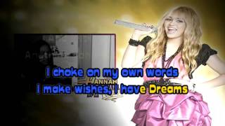 Ordinary Girl  Hannah Montana Karaoke Instrumentalflv [upl. by Aihsal]