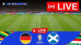 🔴Germany vs Scotland Live I UEFA EURO CUP 2024 I FULL MATCH LIVE TODAY [upl. by Keeley925]