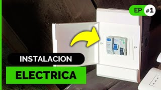 INSTALACIÓN ELÉCTRICA DE UNA CASA paso a paso ⚡🏠 1 Cómo armar el Tablero Eléctrico [upl. by Asiel992]