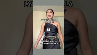 From Full Voice to sudden Head Voice Lyka Estrella  Araw Gabi [upl. by Nakasuji]