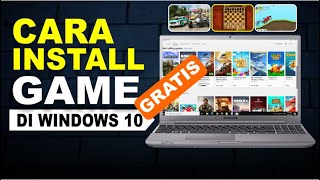 Cara Install Game Di LaptopPC Windows 10 [upl. by Yelac]