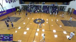 Sodus Central vs Gananda Central High School Mens Varsity Basketball [upl. by Aeslehc]