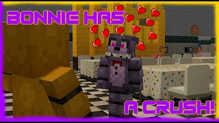 FNAF Bonnie amp Friends  Bonnie has a Crush  Episode 37 MC Roleplay [upl. by Aihtnys510]