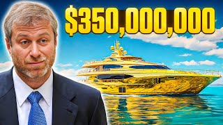 Inside Roman Abramovichs Insane BillionDollar Super Yacht Empire You Wont Believe This [upl. by Fillbert]