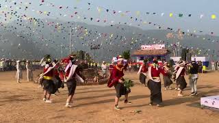 kirat Rai Sakela Dance  Dhol jhyamtako  mangsebungshow427 [upl. by Hollander74]