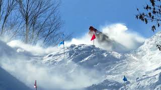 SNOWMOBILE HILLCLIMB BLUE COURSE AT WHEALKATE BLUFF  SOUTH RANGE MICHIGAN  Just Snowmobiles [upl. by Anomar]