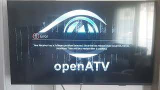 dreambox two openatv 74 python3 3124 problem error [upl. by Ehpotsirhc832]