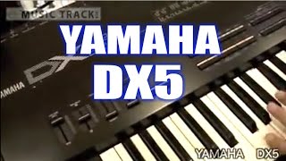 YAMAHA DX5 DemoampReview English Captions [upl. by Range157]