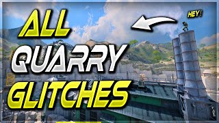 COD MW3 GLITCHES QUARRY ALL BEST WORKING GLITCHES amp SPOTS [upl. by Flin]