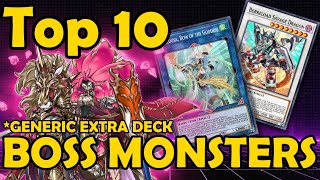 Top 10 Generic Extra Deck Bosses [upl. by Frantz]