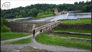 Biking the CampO Canal Towpath Day 2 Four Locks Big Slackwater Williamsport Shepherdstown [upl. by Chyou]