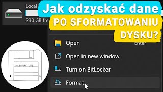 💾 Jak odzyskać dane po sformatowaniu dysku twardego pamięci USB lub karty pamięci 💾 [upl. by Susanna]