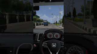 HONDA CITY 2022 BUSSID MOD BUS SIMULATOR IDONESIA shortvideo [upl. by Nyrol]