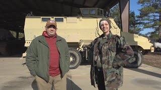 Caiman MRAP ShowandTell with Army Vet JB [upl. by Ahsaeyt109]