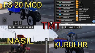 FS 20 MOD NASIL KURULUR TRAKTÖR NASIL EKLENİR2023 DETAYLI ANLATIM [upl. by Rafter4]