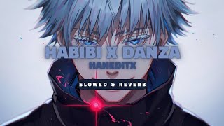 Habibi x Danza Kuduro  Mashup By HanEditx  Slowed amp Reverb [upl. by Mandi657]