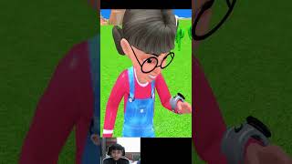 Scary Teacher 3D vs Squid Game Become Superhero Escape Cage Challenge Granny Loser shortvideo [upl. by Ronoh]