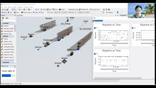 Flexsim Problem Solved  EP 3 การจัดวางสินค้าแบบ ABC เพื่อดูระยะเวลาการหาสินค้า [upl. by Kolnos]