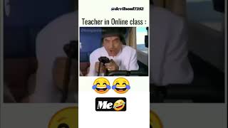 Online classes 😂😂 funny shorts [upl. by Amand617]