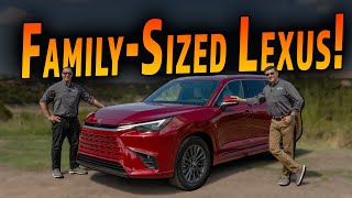 2024 Lexus TX 350 amp TX 500h First Drive  The SuperSized Lexus [upl. by Tayyebeb]