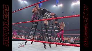 RVD amp Jeff Hardy vs Christian amp Chris Jericho vs Spike amp Bubba Dudley vs Kane  WWE RAW 2002 [upl. by Torp]