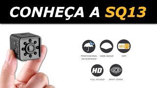 Mini câmera COM WIFI boa e barata SQ13 [upl. by Ruggiero870]