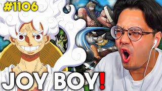 JOY BOY IST WIEDER DA  Raafey amp OnePieceTheoretiker REAGIEREN auf ONE PIECE 1106 [upl. by Eelsha899]