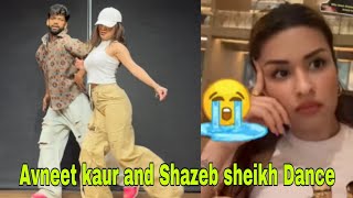 Avneet kaur and Shazeb sheikh Beautiful Dance Video  Avneet kaur Dance Video  Avneet kaur Update [upl. by Nemrac688]