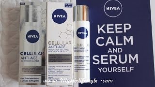 Review NIVEA Cellular AntiAge Serúm renovador de la piel [upl. by Ettenowtna]