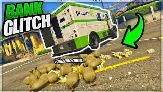 BANK GLITCH wieder da 😱 ohne alles GTA 5 MONEY GLITCH [upl. by Eile422]