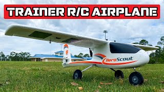 HobbyZone AeroScout S 11m  Unboxing Ensamblaje y Prueba de Vuelo [upl. by Nekciv]